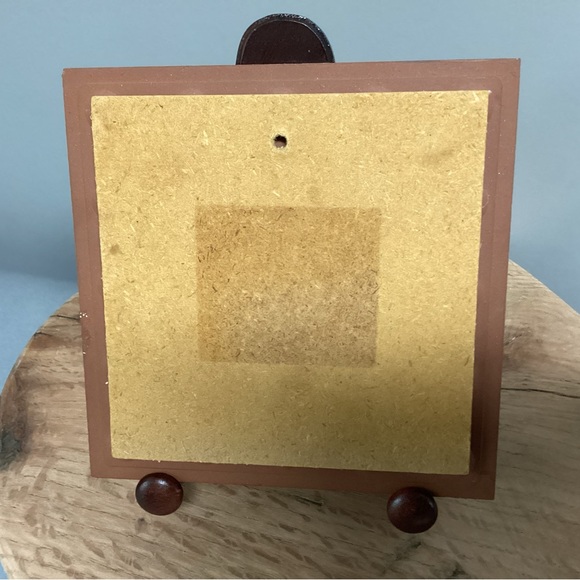 Vintage - Artist Cleo Teissedre - Kiln Fired - Hand Painted - Ceramic Tile Decor - Picture 5 of 14